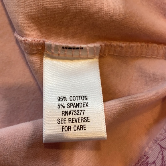 Croft & Barrow Small V-Neck 3/4 Sleeve Tee Shirt Top D4 - Picture 10 of 11